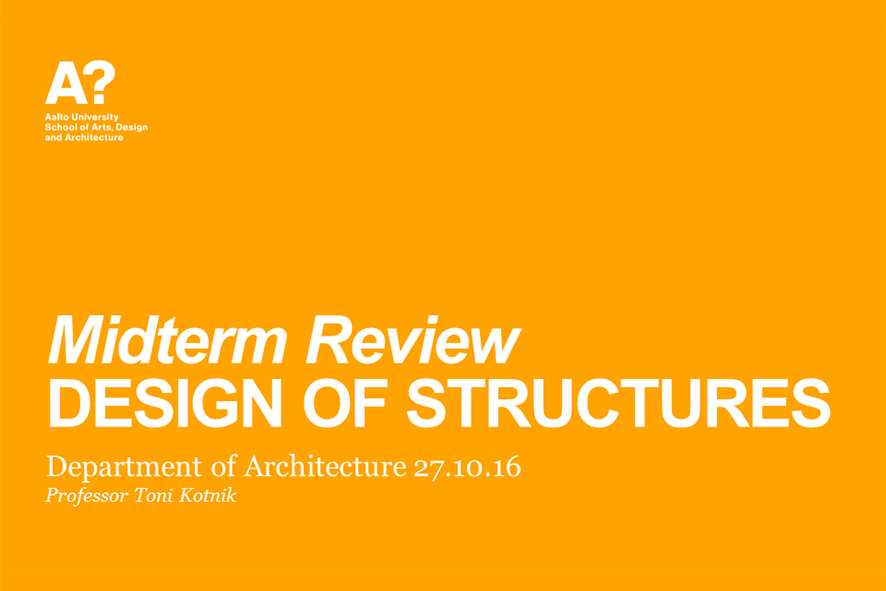 Critique session in Design of Structures studio course | Fernando Nieto ...